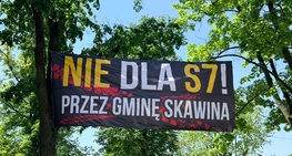 „Mieszkańcy zasługują na odpowiedzi”. Media o proteście przeciw S7 przez Gminę Skawina