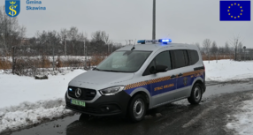 Elektryczny samochód Straży Miejskiej