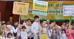 Pierwsze miejsce na Przeglądzie Folklorystycznym dla zespołu TAKOGODKA