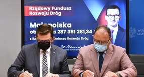 Rządowy Fundusz Rozwoju Dróg. Kolejna umowa podpisana