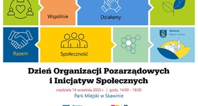 Zapraszamy na kolejny Dzień Organizacji Pozarządowych i Inicjatyw Społecznych