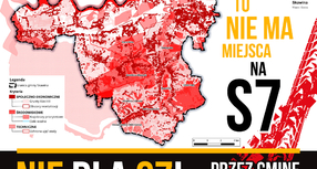 Cały nasz teren to obszar wykluczeń! Stanowcze „NIE” dla S7 przez gminę Skawina